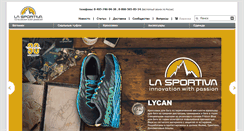 Desktop Screenshot of lasportiva.ru